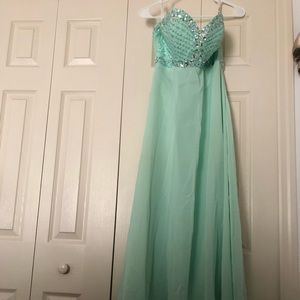 Seafoam Green Dress